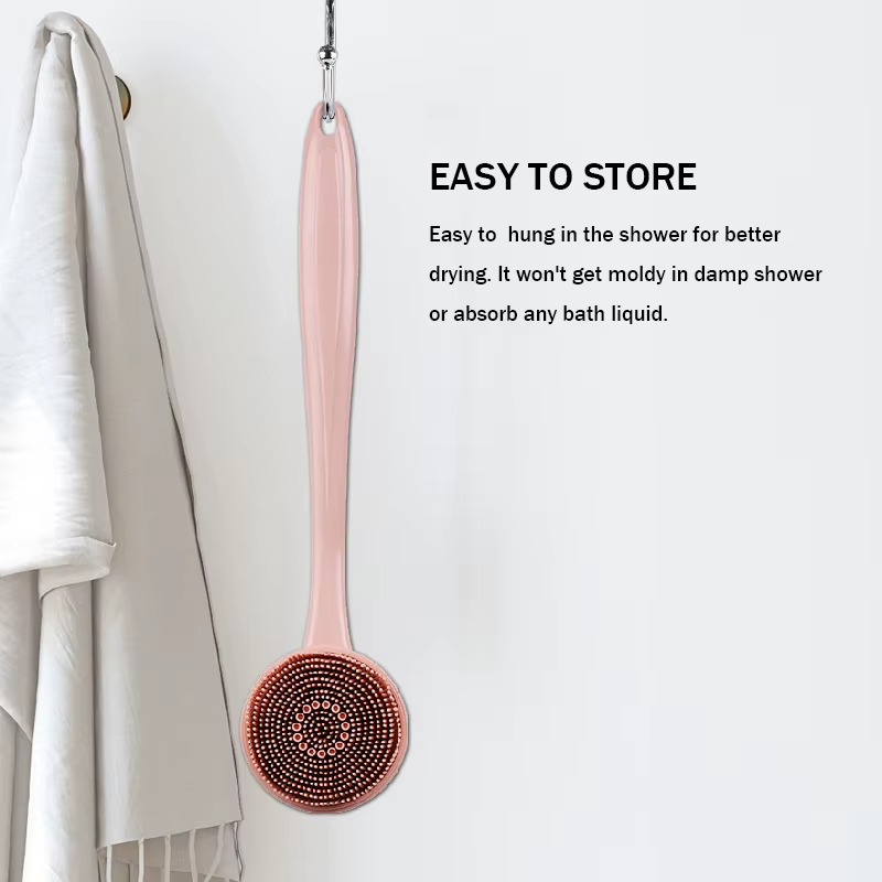 XS3001 exfoliating body brush bathing scrubber (7)
