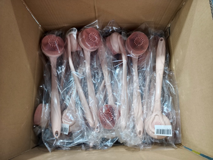 XS3001 silicon bath body brush  scrubber_副本