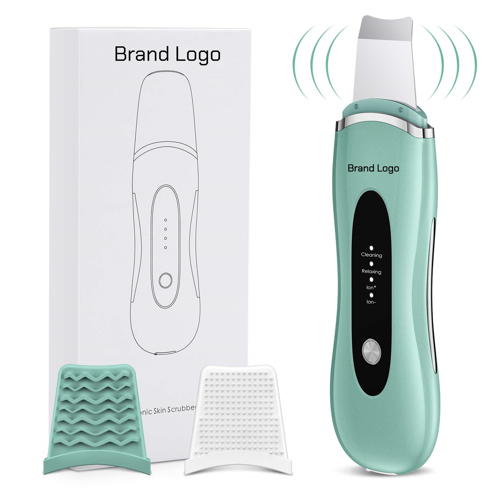 XS7007 ems ion skin cleaner spatula custom logo
