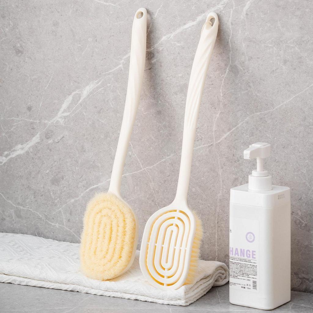 large head pet bristle back scrubber for men use