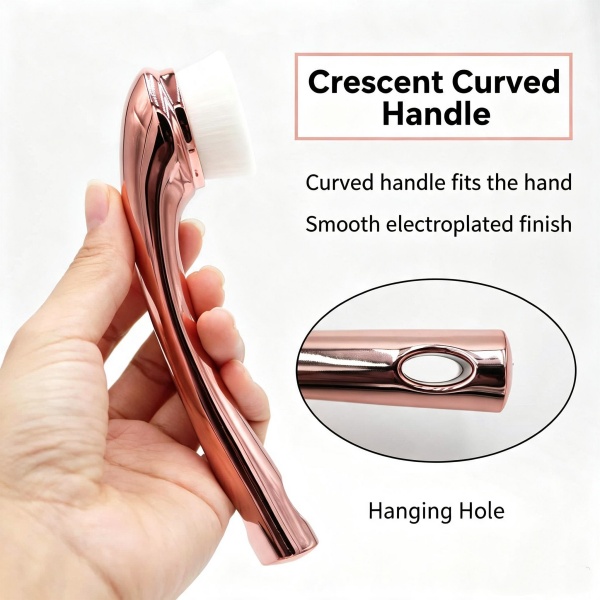 XS2010 rose gold facial brush