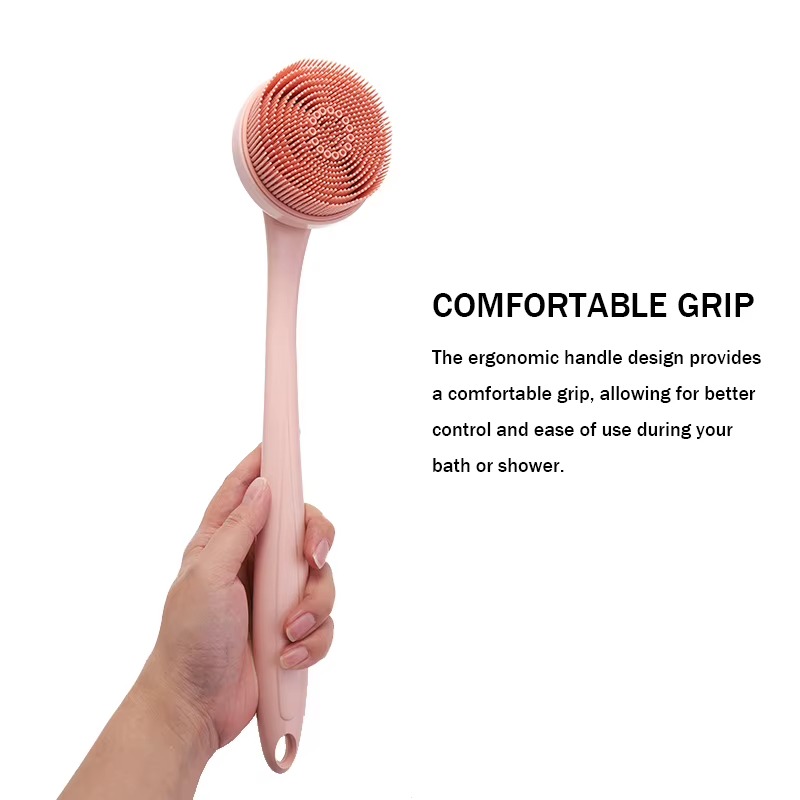 XS3001 exfoliating body brush bathing scrubber (4)