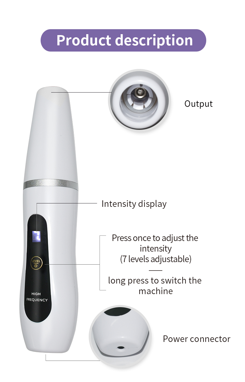XS8010 wireless high frequency wand kit (7)