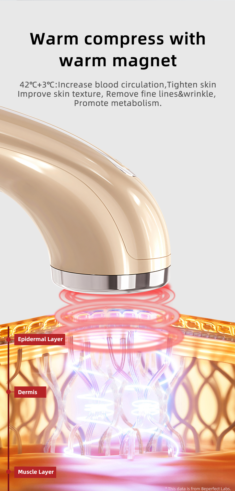 XS5008 handhled infrared led light therapy beauty machine (2)
