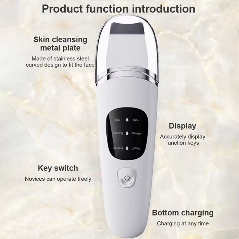 XS7010 sonic deep pore facial cleansing skin spatyla ultrasonic machine