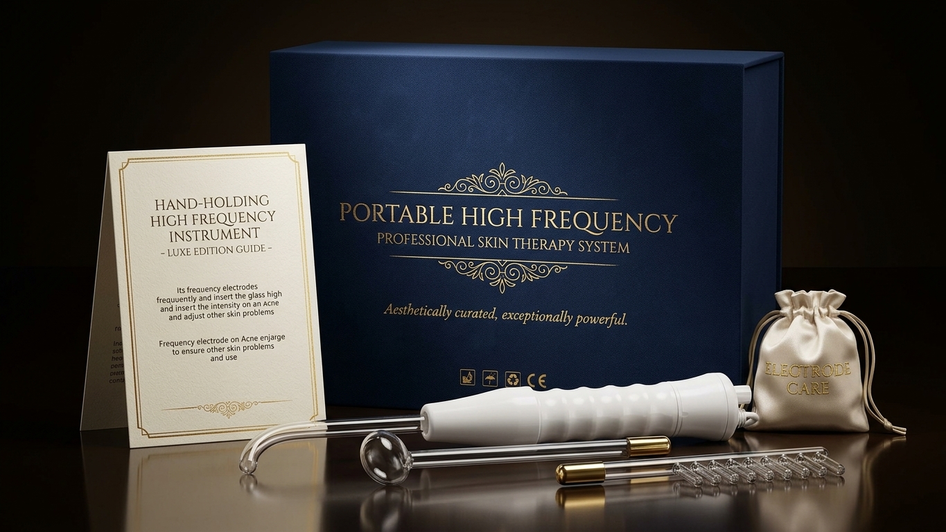 high frequency wand premium customize gift box