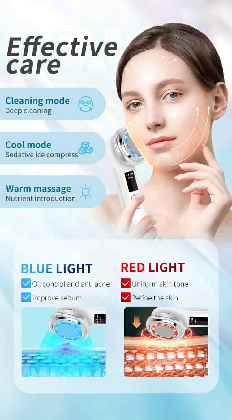 42°C thermal massage nutrient import for facial skin care