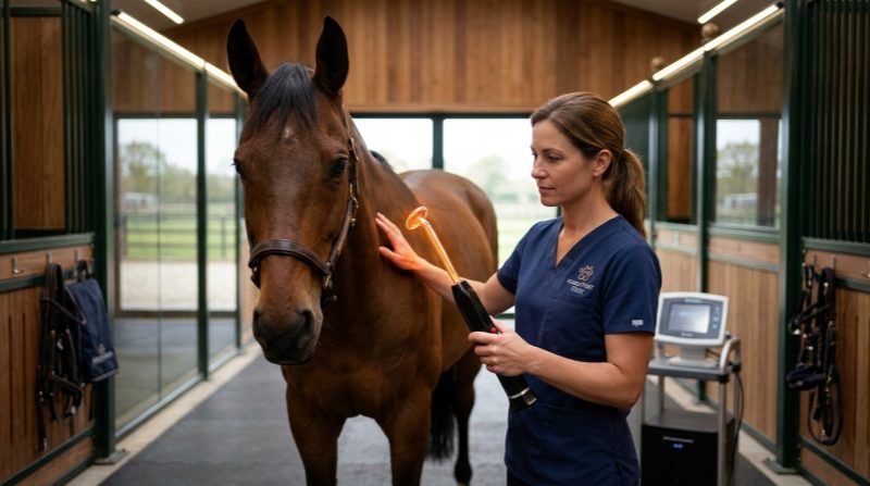  high freqeuncy wand for horse care