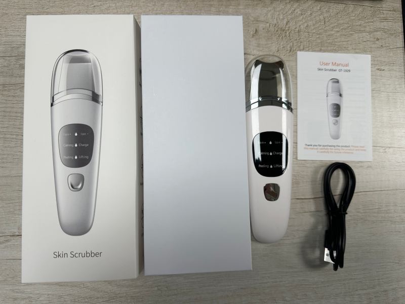 XS7010 professiona ultrasonic peeling skin device package