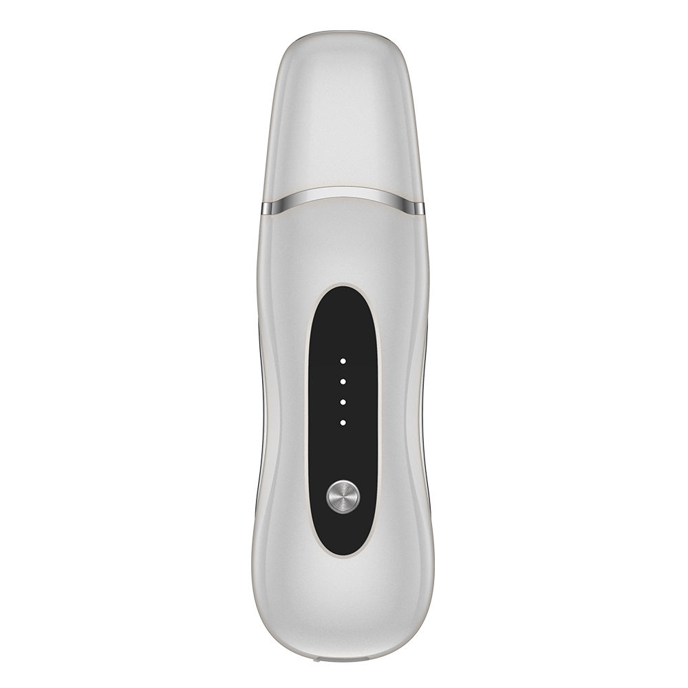 Custom Logo 4-in-1 Ultrasonic Pore Cleaner & Ion Beauty Skin Spatula