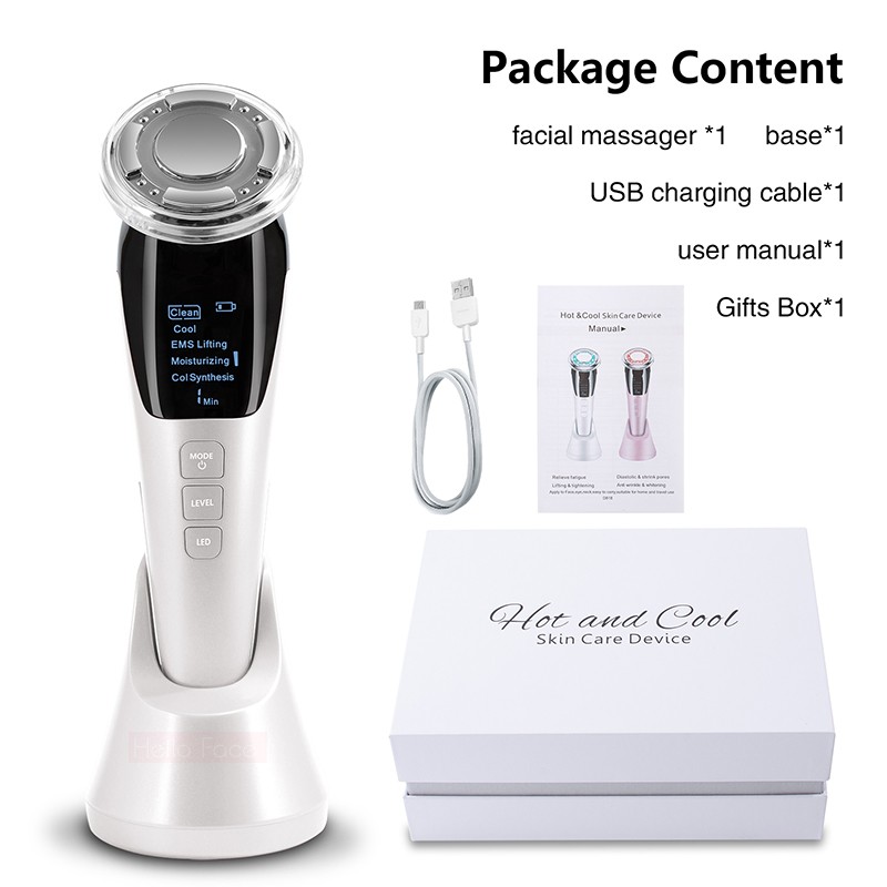 Best EMS Photon Therapy Hot and Cool Skin Care Device