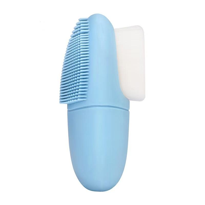 2in1 Double Sided Facial Cleansing Brush Silicone Face Exfoliating Tool