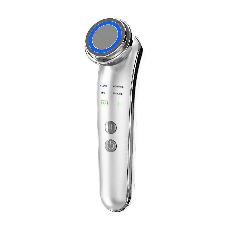  Ion Therapy EMS Microcurrent Facial Beauty Device with Thermal Massage and 3-Color LED Therapy