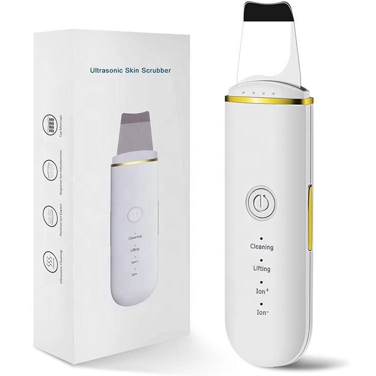 Deep Cleansing  Sonic Skin scrubber Spatula for Blackhead Remover