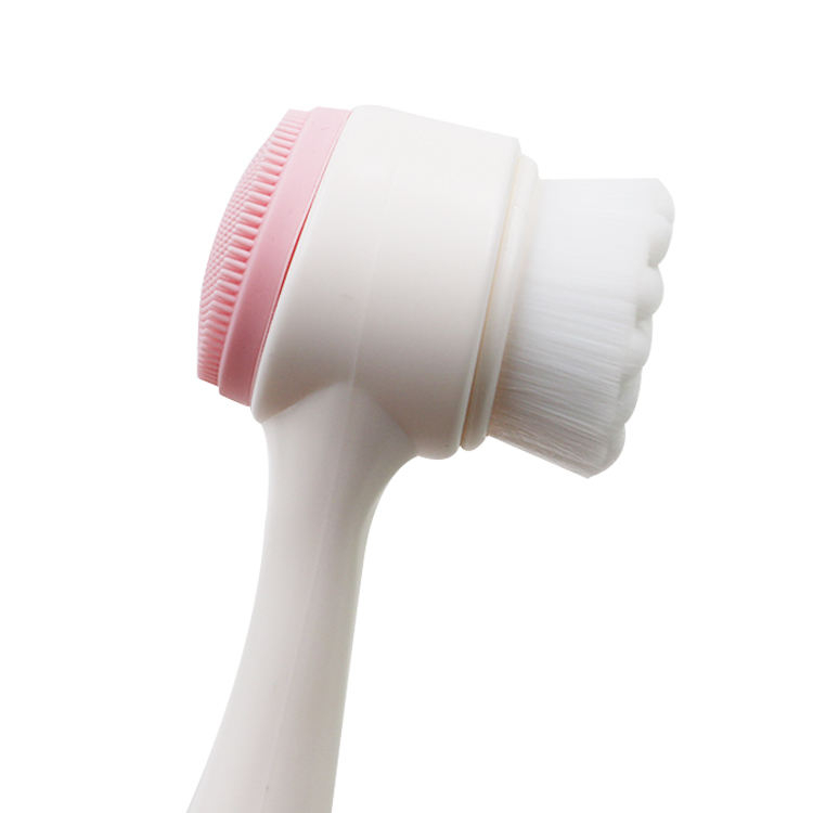 Classic Dual‑Sided Manual Facial Cleansing Brush