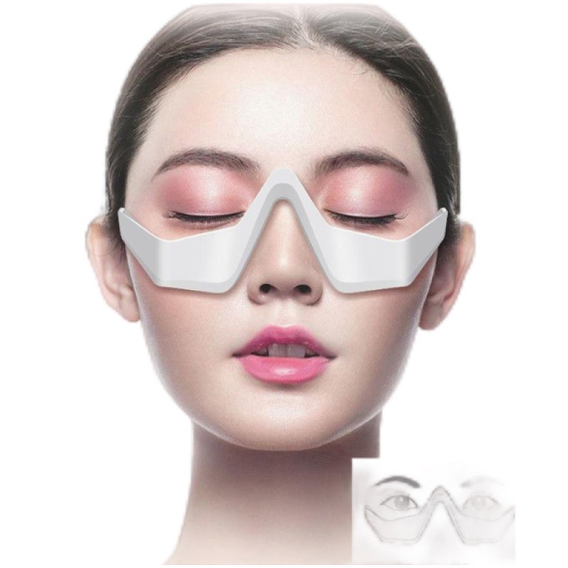 3D Wearable Red Light Therapy EMS Eye Beauty Glasses for Wrinkle Removal