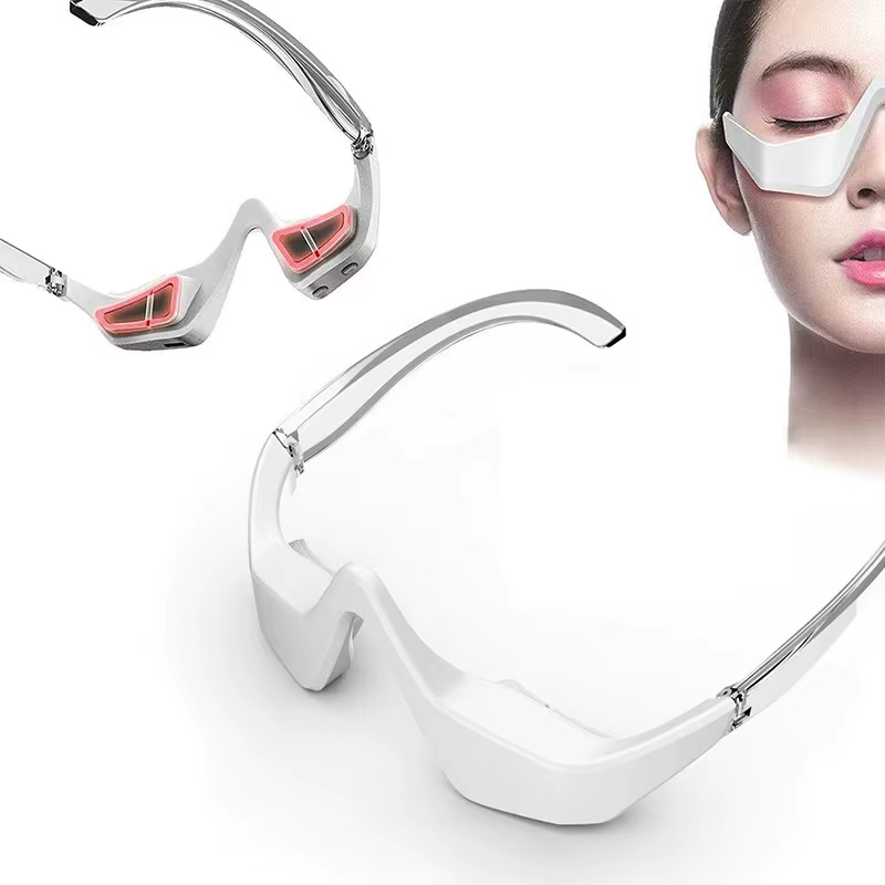3D Wearable Red Light Therapy EMS Eye Beauty Glasses for Wrinkle Removal