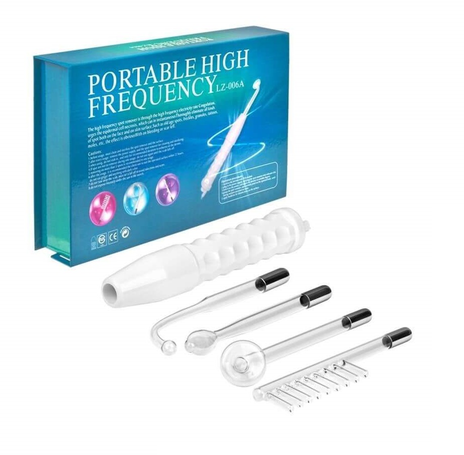 Classic Handholdd High Frequency Skin Therapy Wand LZ-006A