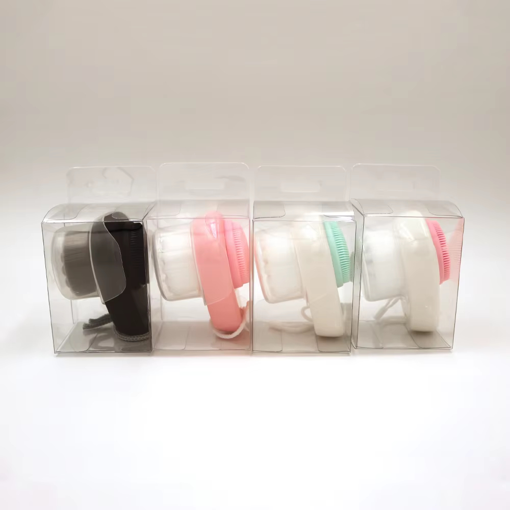 Mini Soft Bristle facial cleansing brush silicone face scrubber