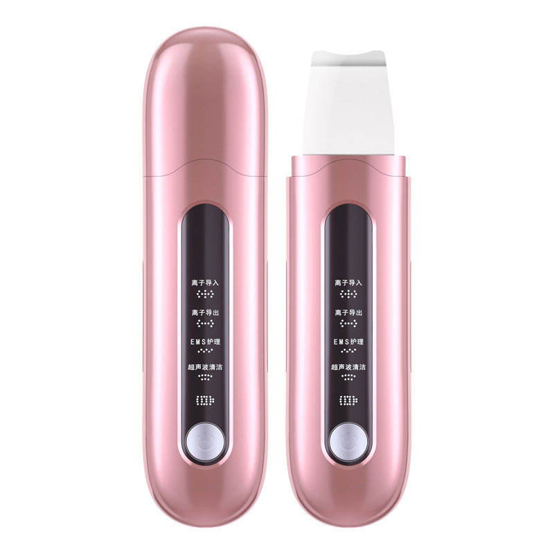 Portable Skin Scrubber Professional Ultrasonic Ion Facial Cleaner 