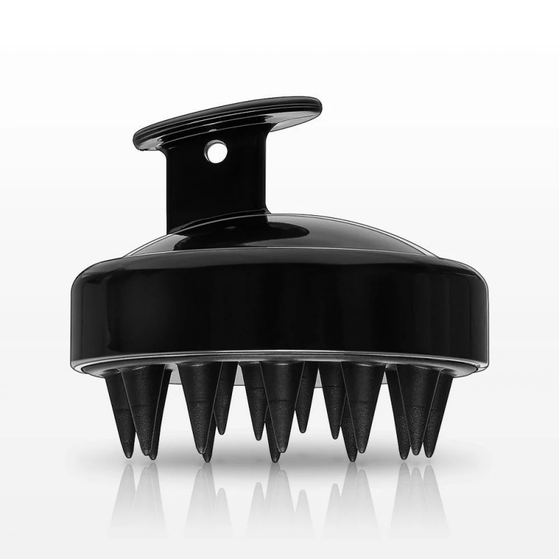 Custom Logo Silicon Scalp massager Head Scrubber Brush
