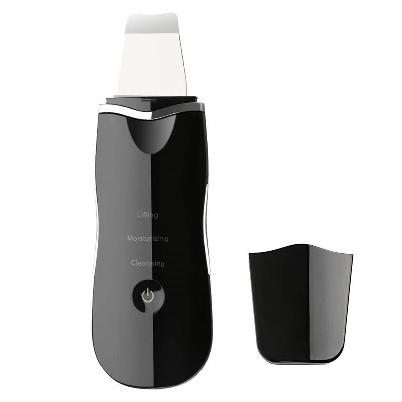 Wireless Use Ultrasonic Facial Skin Scrubber Pore Cleaner Machine