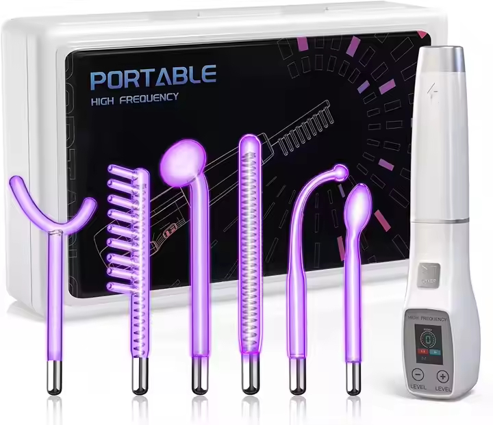 9-Level Portable High Frequency Facial Machine with LED Display