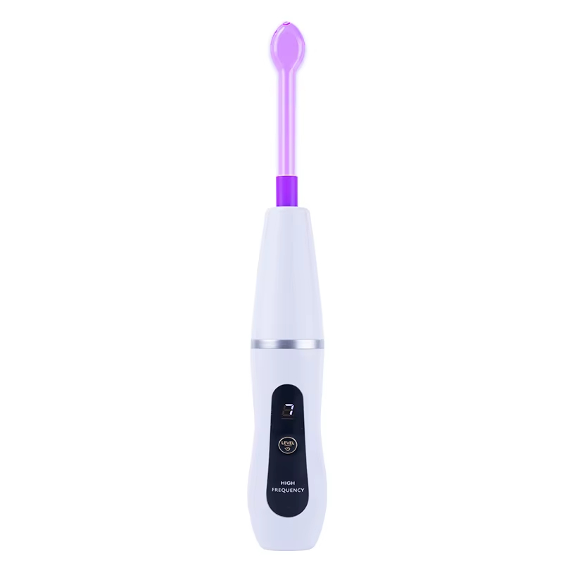 Wireless 6-in-1 Neon & Argon High Frequency Electrotherapy Face Body Wand