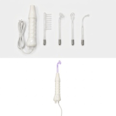 Professional 4in1 High Frequency Facial Scalp Wand Machine Home Salon Spa Use