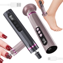 9-Speed Rechargeable Foot Callus Remover Electric Foot Grinder Machine