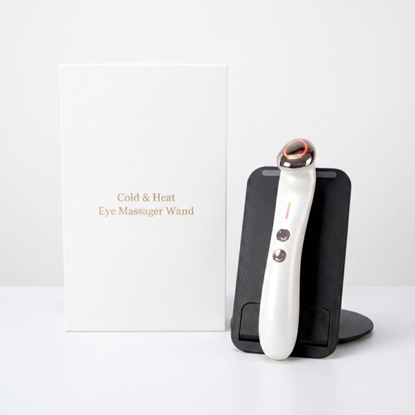 Hot & Cold LED Eye Beauty Wand with EMS Microcurrent Private Label