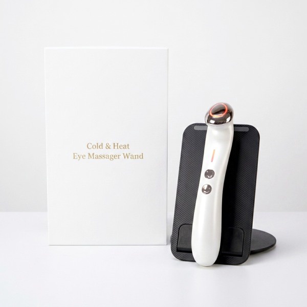 Hot & Cold LED Eye Beauty Wand with EMS Microcurrent Private Label