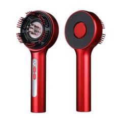 Electric Hair Oil Applicator Scalp Massage Comb with LED Light for Hair Growth