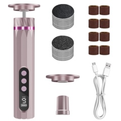 9-Speed Rechargeable Foot Callus Remover Electric Foot Grinder Machine
