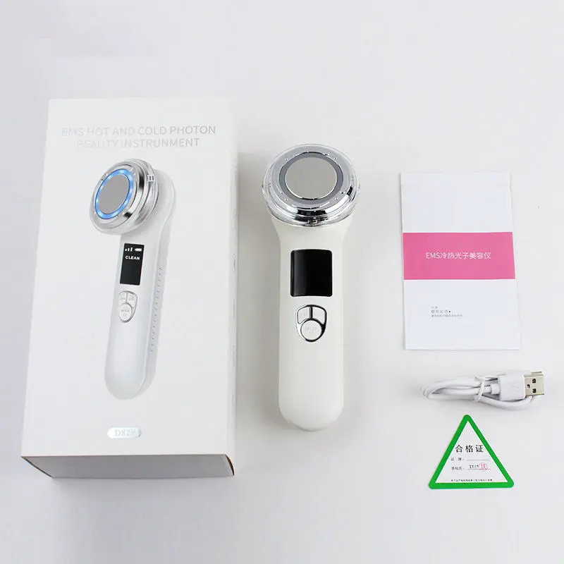XS8002 EMS Hot & Cold Photon Beauty Device | OEM Facial Massager
