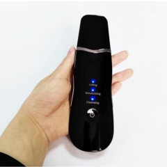 Wireless Use Ultrasonic Facial Skin Scrubber Pore Cleaner Machine