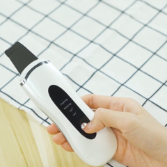 Custom Logo 4-in-1 Ultrasonic Pore Cleaner & Ion Beauty Skin Spatula