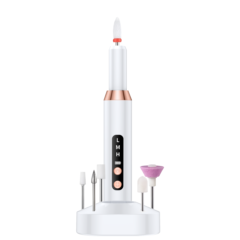 Cordless E-file Nail Drill Kit with LED Display for Acrylic Nails Cuticle and Callus