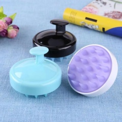 Custom Logo Silicon Scalp massager Head Scrubber Brush
