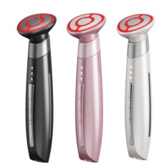 Wholesale 4-in-1 EMS Face & Neck Lifting Massager with Interchangeable Heads