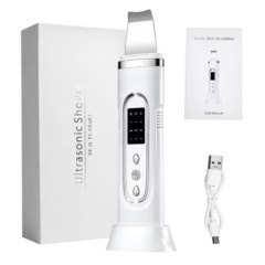 Professional Household Dead Skin Peeling Ultrasonic Skin Scrubber Facial Machine 