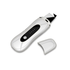 Custom Logo 4-in-1 Ultrasonic Pore Cleaner & Ion Beauty Skin Spatula