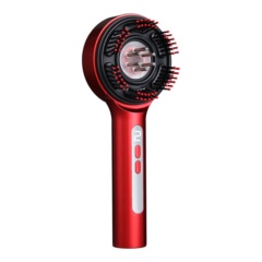 Electric Hair Oil Applicator Scalp Massage Comb with LED Light for Hair Growth