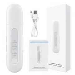 Portable Skin Scrubber Professional Ultrasonic Ion Facial Cleaner 