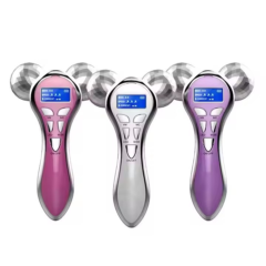 Handheld 4D EMS Pulse Roller Massager for Face Body