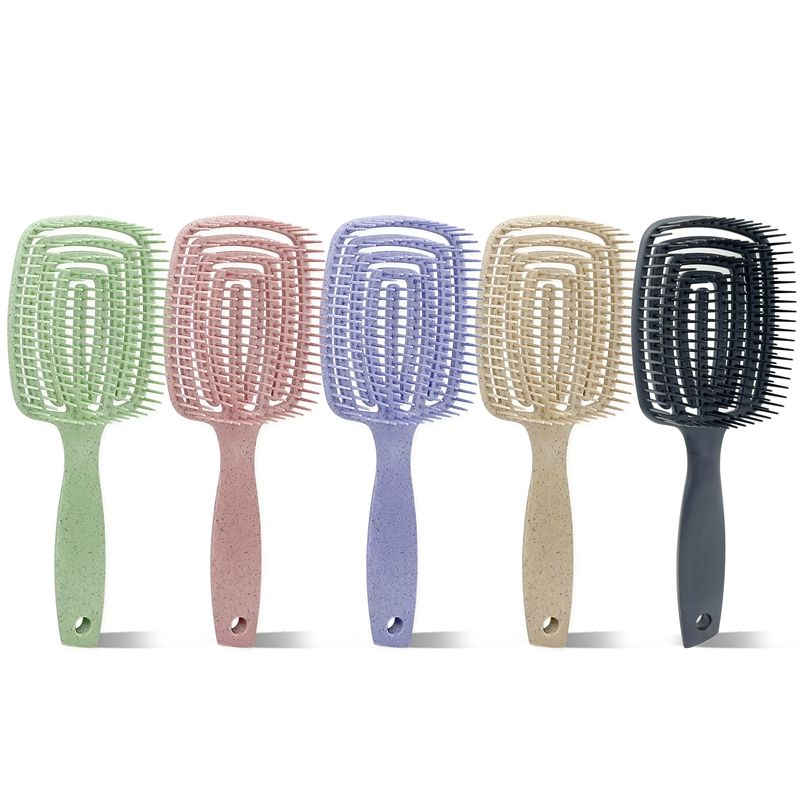Hollow Vent Hair Detangling Brush Hairstyling Comb