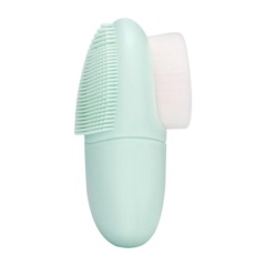 2in1 Double Sided Facial Cleansing Brush Silicone Face Exfoliating Tool